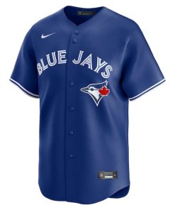Alternative view of George Springer Toronto Blue Jays Nike Alternate 2 Limited Jersey - Royal