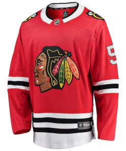 Alternative view of Connor Murphy Chicago Blackhawks Breakaway Player Jersey - Red