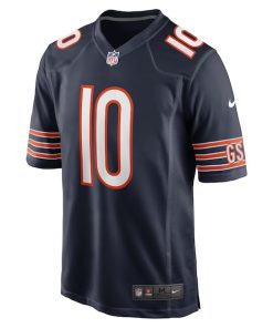 Alternative view of Trace McSorley Chicago Bears Nike Team Game Jersey -  Navy