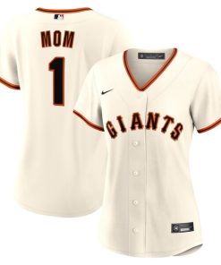 San Francisco Giants Nike Women's #1 Mom Home Replica Jersey - White