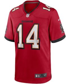 Alternative view of Brad Johnson Tampa Bay Buccaneers Nike Game Retired Player Jersey - Red