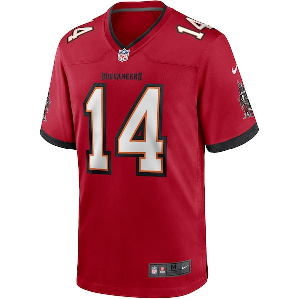 Brad Johnson Tampa Bay Buccaneers Nike Game Retired Player Jersey - Red - Image 2