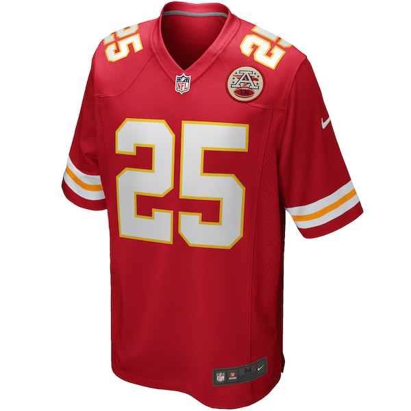Clyde Edwards-Helaire Kansas City Chiefs Nike Game Jersey - Red - Image 2