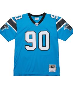 Alternative view of Julius Peppers Carolina Panthers  Legacy Replica Jersey?¨C Blue