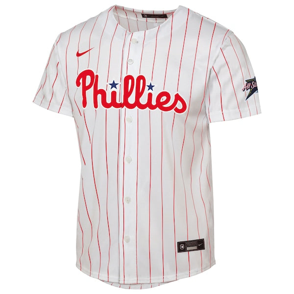 Philadelphia Phillies Nike Youth 2025 MLB All-Star Game Home Replica Jersey - White - Image 2