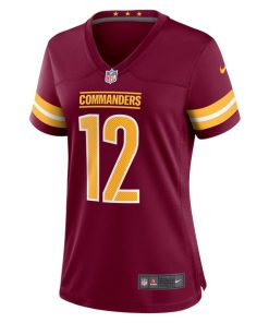 Alternative view of Jacoby Brissett Washington Commanders Nike Women's Nike Women's All Player Jersey - Burgundy