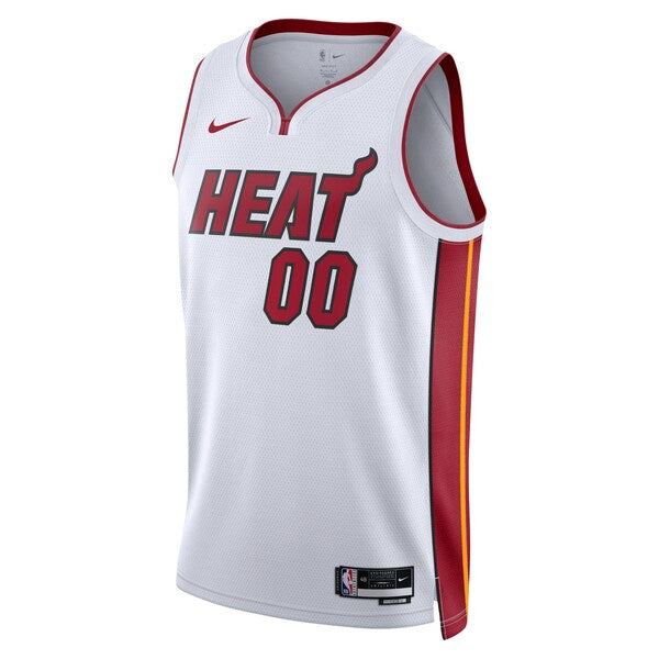 Miami Heat Nike Unisex Swingman Custom Jersey White - Association Edition - Image 2