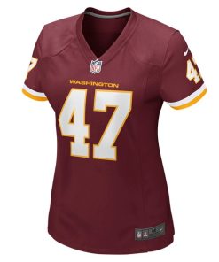 Alternative view of Chris Cooley Washington Football Team Nike Women's Retired Player Jersey - Burgundy