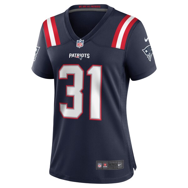 Jonathan Jones New England Patriots Nike Women's Game Jersey - Navy - Image 3