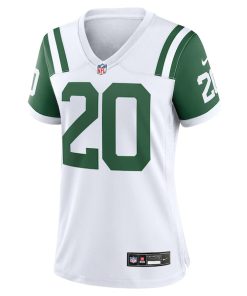 Alternative view of Breece Hall New York Jets Nike Women's Classic Alternate Game Jersey - White