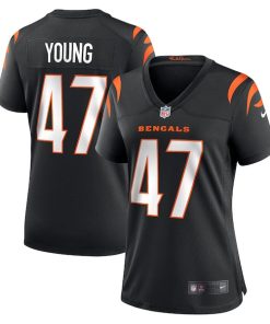 Craig Young Cincinnati Bengals Nike Women's Team Game Jersey -  Black