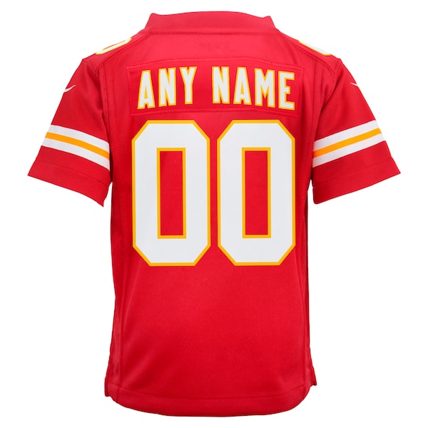 Kansas City Chiefs Nike Youth Super Bowl LIX Custom Team Game Jersey - Red - Image 3