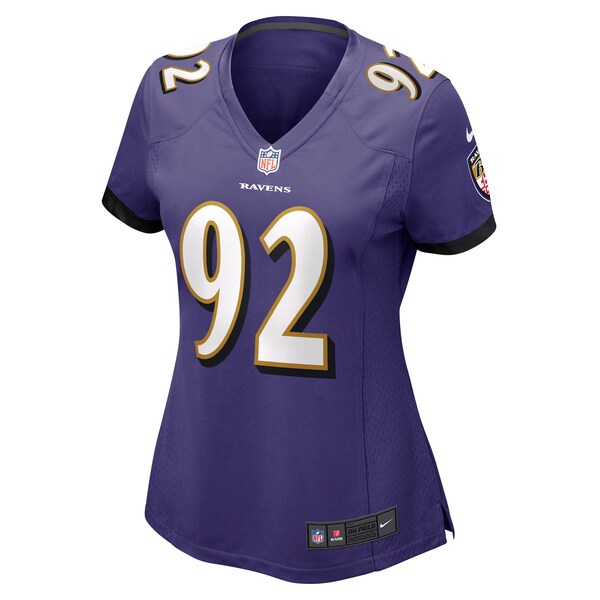 Justin Madubuike Baltimore Ravens Nike Women's Game Jersey - Purple - Image 2