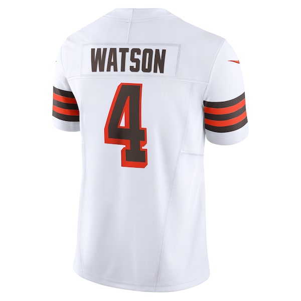 Deshaun Watson Cleveland Browns Nike Vapor F.U.S.E. Limited Jersey - White/Brown - Image 4