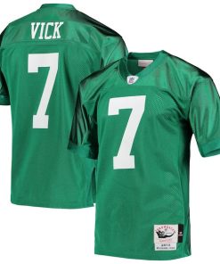 Michael Vick Philadelphia Eagles 2010 Authentic Throwback Retired Player Jersey - Kelly Green