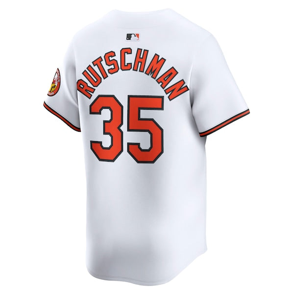 Adley Rutschman Baltimore Orioles Nike Home Limited Player Jersey - White - Image 3