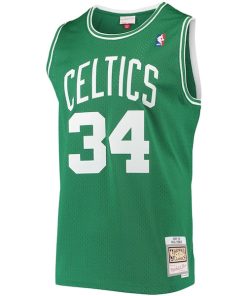Alternative view of Paul Pierce Boston Celtics Hardwood Classics Swingman Jersey - Kelly Green