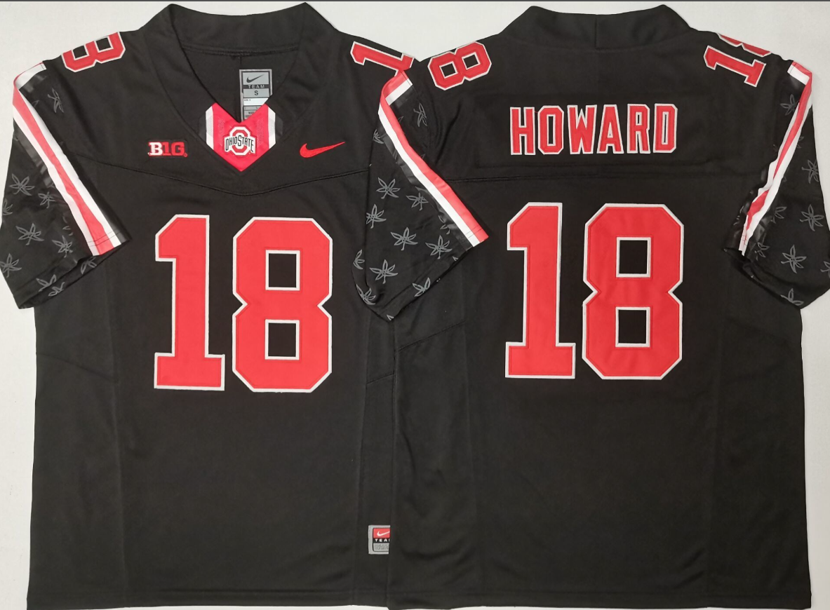 Emeka Howard NCAA Ohio State Buckeyes Nike Vapor Limited Jersey