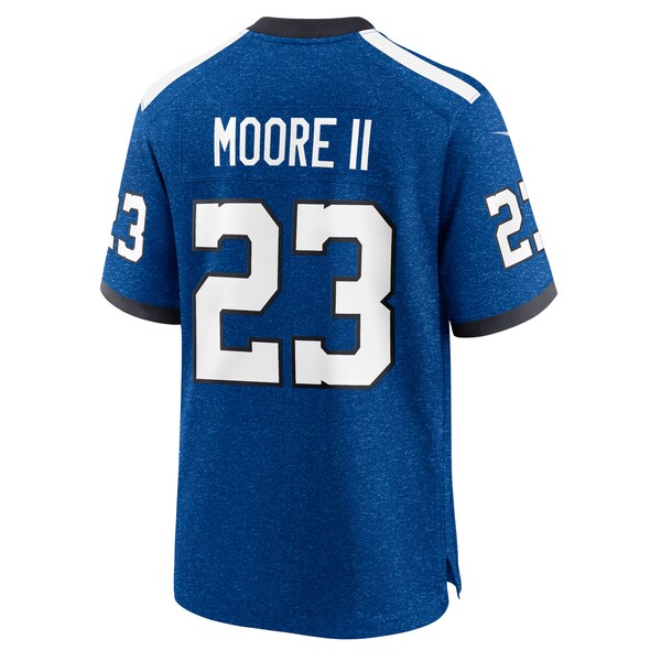 Kenny Moore II Indianapolis Colts Nike Indiana Nights Alternate Game Jersey - Royal - Image 3