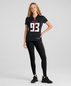 Alternative view of Kentavius Street Atlanta Falcons Nike Women's  Game Jersey -  Black