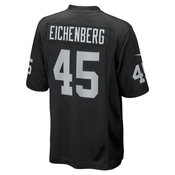 Tommy Eichenberg Las Vegas Raiders Nike Team Game Jersey - Black - Image 3
