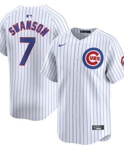 Dansby Swanson Chicago Cubs Nike Youth Home Limited Player Jersey - White