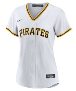 Alternative view of Michael Darrell-Hicks Pittsburgh Pirates Nike Women's Home Replica Jersey - White
