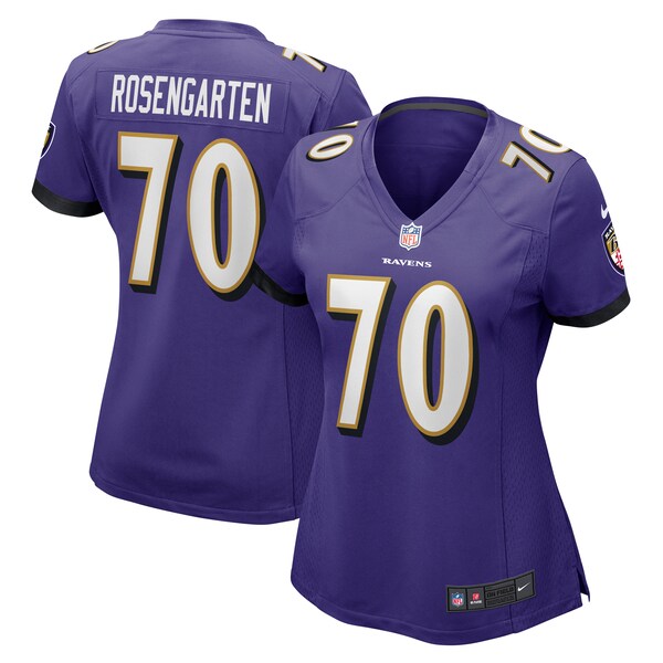 Roger Rosengarten Baltimore Ravens Nike Women's Game Jersey - Purple - Image 2