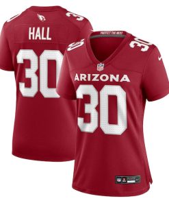 Darren Hall Arizona Cardinals Nike Women's  Game Jersey -  Cardinal