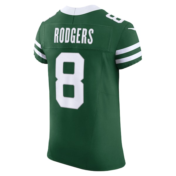 Aaron Rodgers New York Jets Nike Vapor F.U.S.E. Elite Jersey - Gotham Green - Image 3