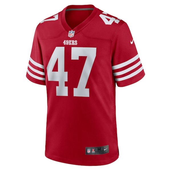 Ezekiel Turner San Francisco 49ers Nike Team Game Jersey - Scarlet - Image 2
