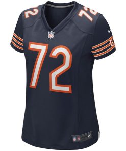 Alternative view of William Perry Chicago Bears Nike Women's Game Retired Player Jersey - Navy