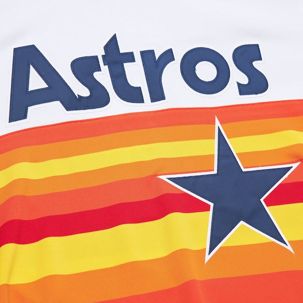 Lance Berkman Houston Astros 2004 Cooperstown Collection Authentic Throwback Jersey - White - Image 8