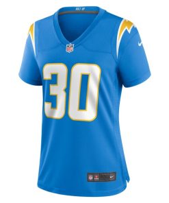 Alternative view of Kimani Vidal Los Angeles Chargers Nike Women's  Game Jersey -  Powder Blue