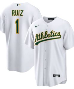 Esteury Ruiz Oakland Athletics Nike Home Replica Jersey - White