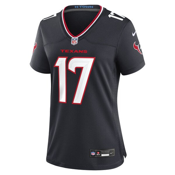 Braxton Berrios Houston Texans Nike Women's Team Game Jersey - Navy - Image 3