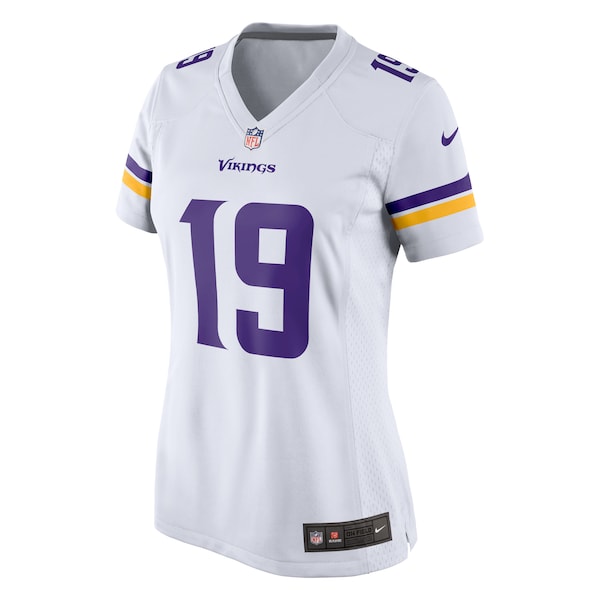 Adam Thielen Minnesota Vikings Nike Women's Game Jersey - White - Image 2