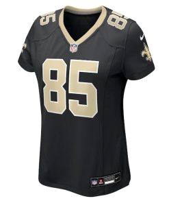 Alternative view of Mason Pline New Orleans Saints Nike Women's Team Game Jersey -  Black