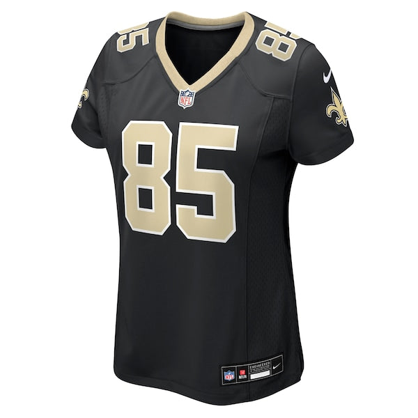 Mason Pline New Orleans Saints Nike Women's Team Game Jersey - Black - Image 2