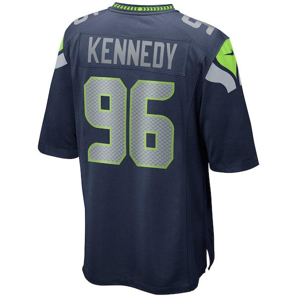 Cortez Kennedy Seattle Seahawks Nike Game Retired Player Jersey - College Navy - Image 3