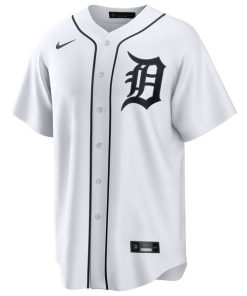 Alternative view of Kerry Carpenter Detroit Tigers Nike Home Replica Jersey - White