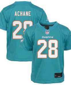 De¡¯Von Achane Miami Dolphins Nike Toddler Game Jersey - Aqua