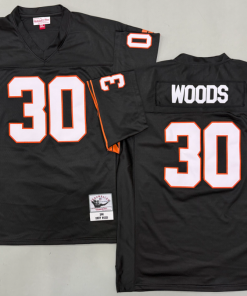 Ickey Woods Cincinnati Bengals Authentic Throwback Retired Player Jersey
