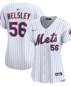 Ryan Helsley New York Mets Nike Women's Home Limited Player Jersey - White