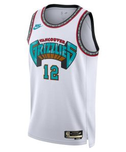 Alternative view of Ja Morant Memphis Grizzlies Nike Unisex 2024/25 Swingman Jersey - White - Classic Edition