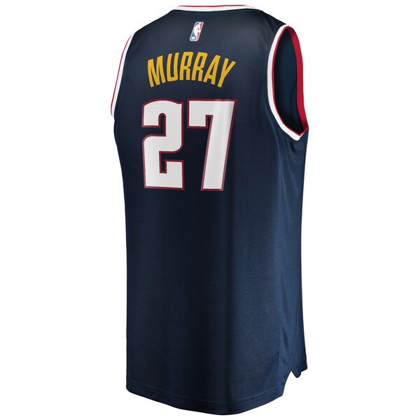 Jamal Murray Denver Nuggets 2019/20 Fast Break Replica Player Jersey - Icon Edition - Navy - Image 3