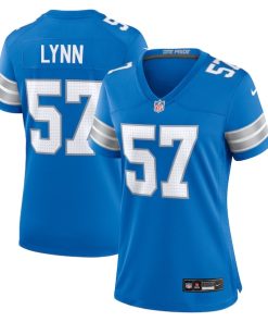 Nate Lynn Detroit Lions Nike Women's Game Jersey -  Blue