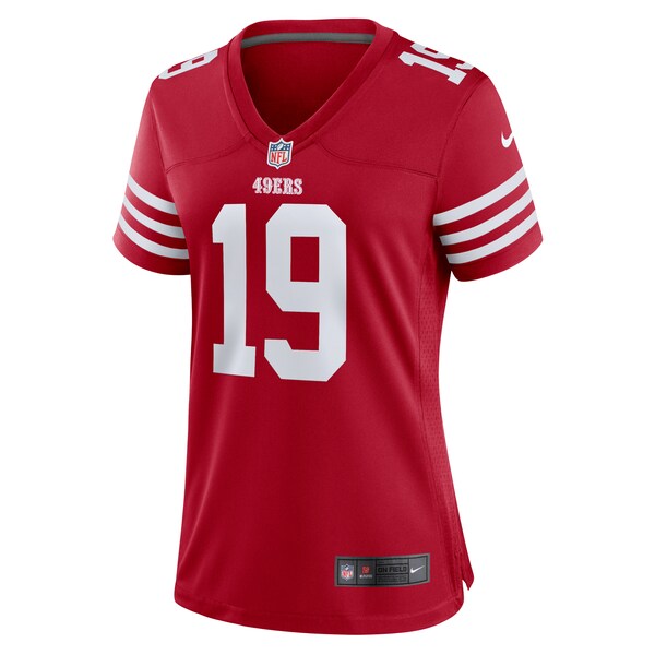 Trent Taylor San Francisco 49ers Nike Women's Team Game Jersey - Scarlet - Image 2