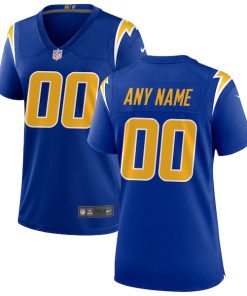 Los Angeles Chargers Nike Women's Alternate Custom Game Jersey - Royal