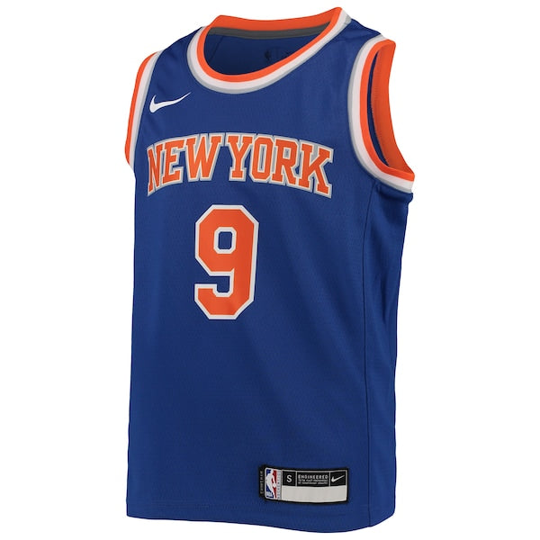 RJ Barrett New York Knicks Nike Youth Swingman Jersey - Icon Edition - Royal - Image 2